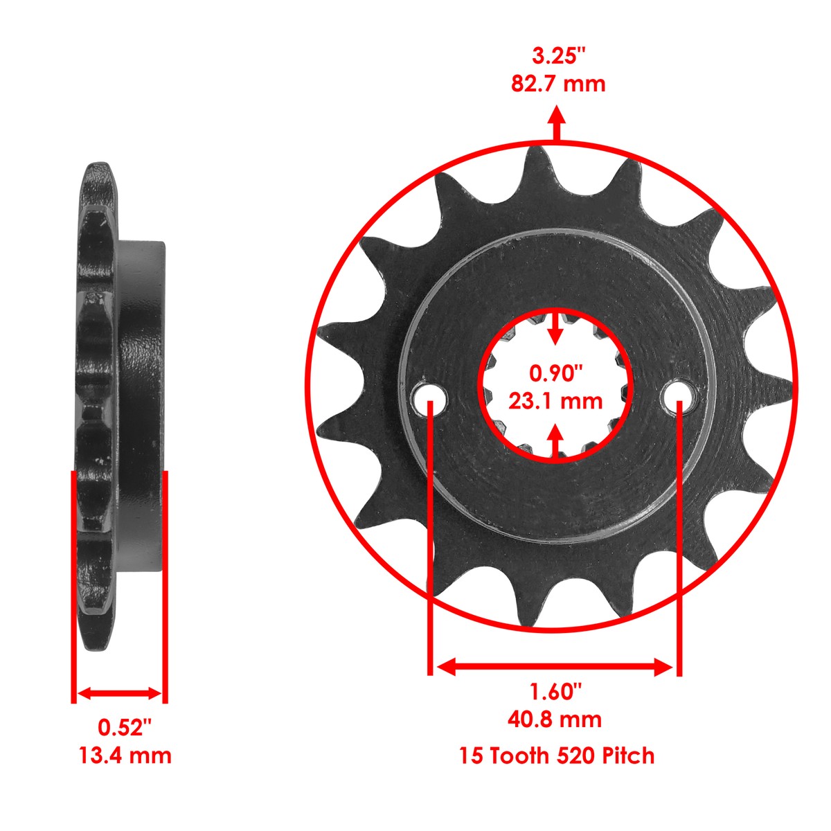 nachiin様 Front Drive Chain Sprocket for Kawasaki ZX636/ZX600 Ninja ZX