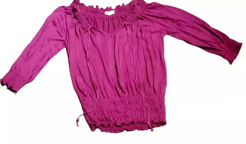 Derek Heart Womens Shirt Blouse Top 