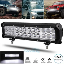 12" LED strip light 24 lights 72W 2 colors work light off-road light roof light