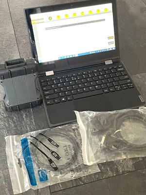 Renault Dacia Diagnosegerät Tester Can Clip VCI & Laptop/Tablet mit Touchscreen