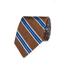 Gitman Woven Stripe Silk Neck Tie