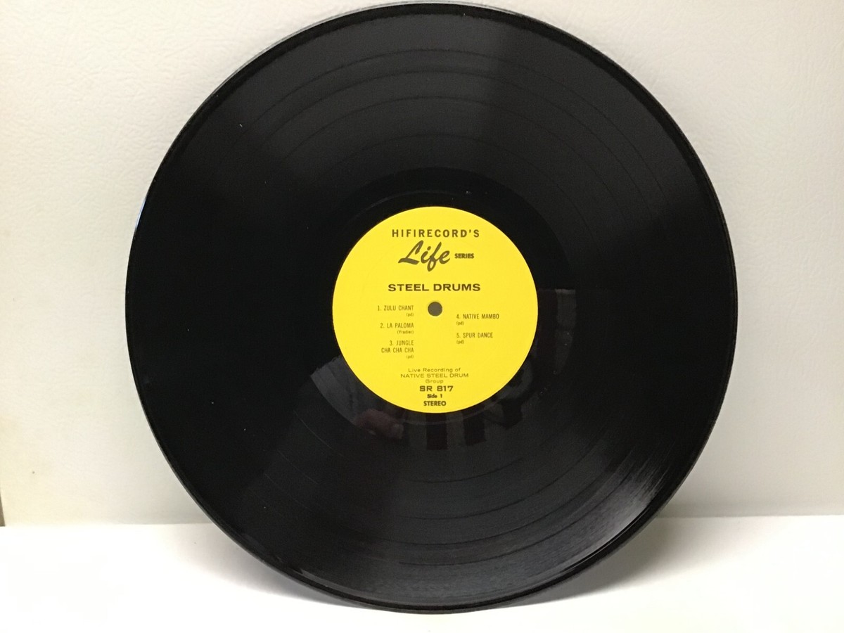 Vintage Vinyl LP - Native Steel Drum Group - Steel Drums - 1959 | eBay