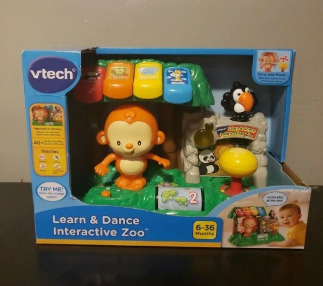 vtech learn and dance interactive zoo
