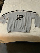 NWT VICTORIA'S SECRET PINK IVY FLEECE CLASSIC CREW SWEATSHIRT XLARGE