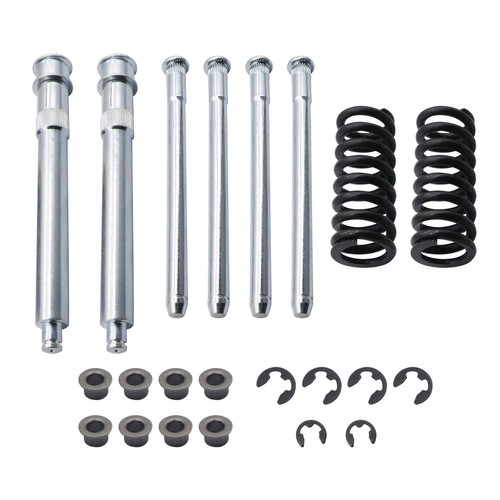 For Chevy GMC Pickup Truck Premium 22Pcs Front Door Hinge & Bushing Kit Set - Picture 4 of 6