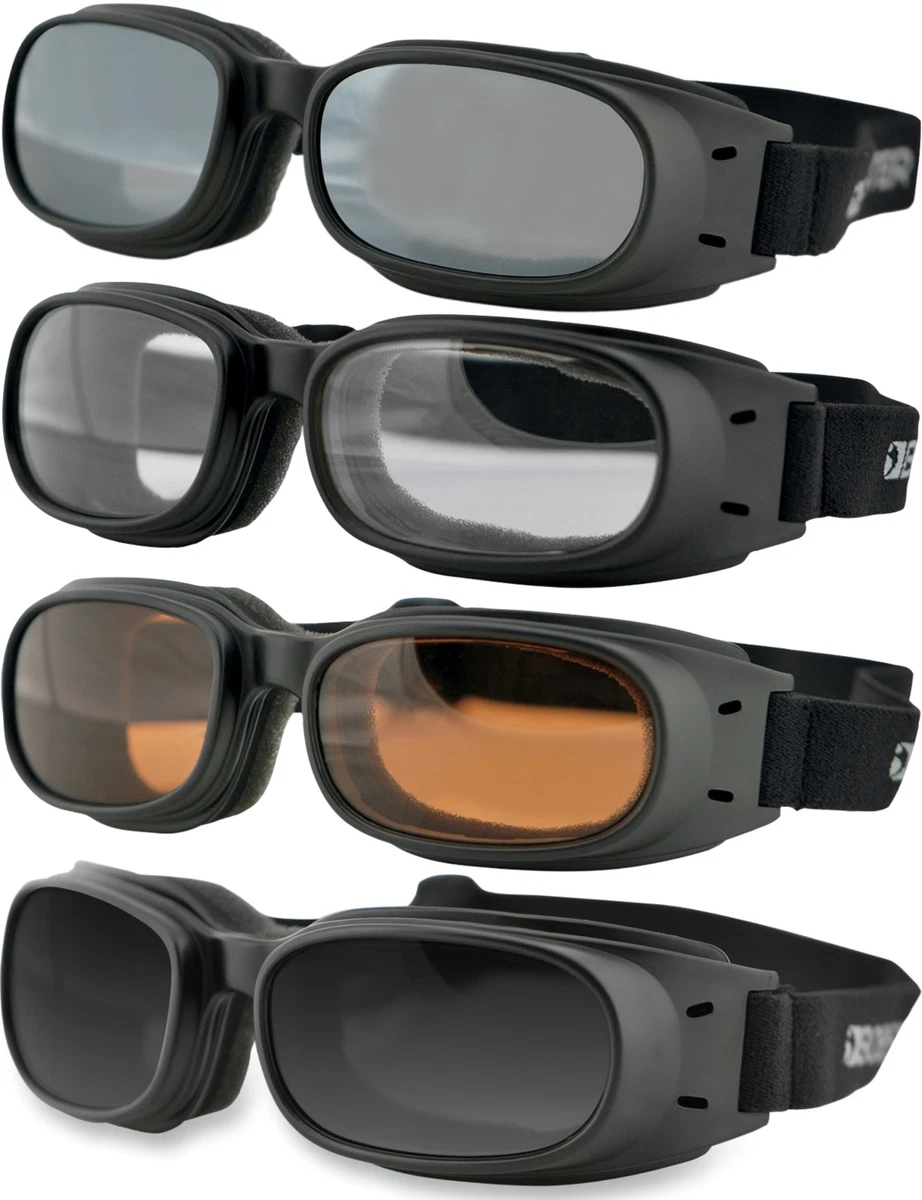 Bobster Piston Motorcycle Goggles eBay