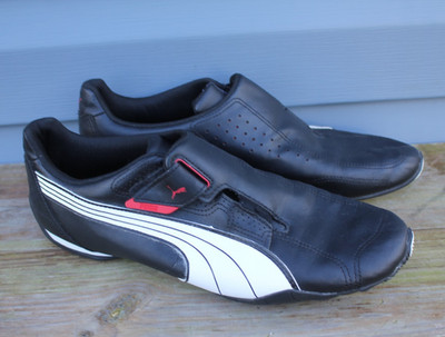 Puma Redon Move Shoes Black White High Risk Red Mens Size 11 Martial Arts Smooth