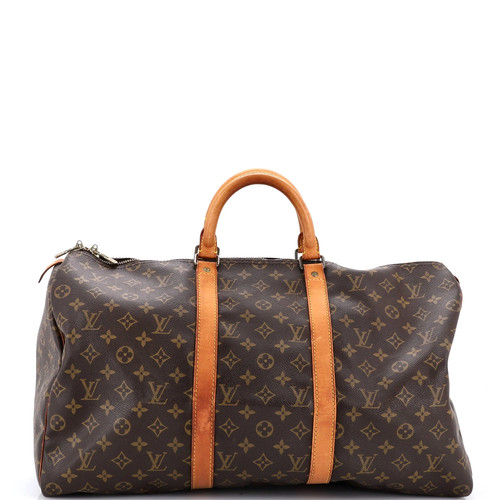 Louis Vuitton Keepall Bag Monogram Canvas 50