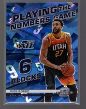 2011-22 Contenders Optic - Rudy Gobert Playing The Numbers Game /75