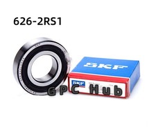 5PC NEW 626-2RS1 Deep Groove Ball Bearings 6x19x6 mm Fast shipment