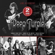Deep Purple : Deep Purple: Live in Concert CD 2 discs (2024) ***NEW***