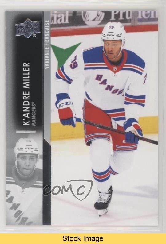 2021-22 Upper Deck Series 1 French K'Andre Miller #124 READ kr0