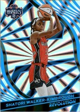 2022 Panini Revolution WNBA Sunburst #57 Shatori Walker-Kimbrough /75 - BSK