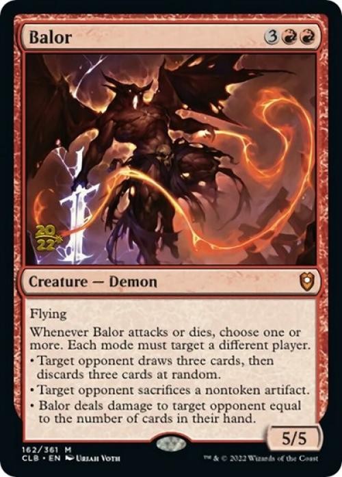 Balor -Foil Near Mint MTG Promos: Prerelease Cards