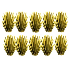 General Jim's Toys and Bricks Set Building Blocks Lot of 20 Yellow Prickly Bush