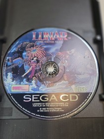 Sega CD Lunar The Silver Star Case Disc And Manual Untested