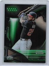 Topps Chrome Black #156 James Wood