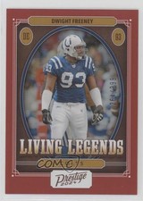 2024 Panini Prestige Living Legends Xtra Points Red /399 Dwight Freeney HOF c6h