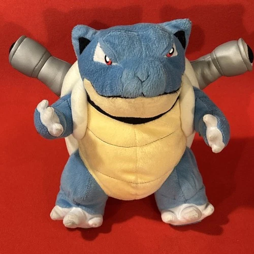 Vintage Pokémon BLASTOISE Plush Toy Doll Play By Play 1999 Nintendo Rare 12”
