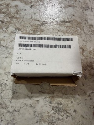 Applied Avionics P/N: LR3-XX-14 BB-E27D4 PUSH SWITCH