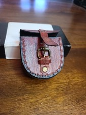 Leather Case For Compass Or Pocket Watch Small Compass Included