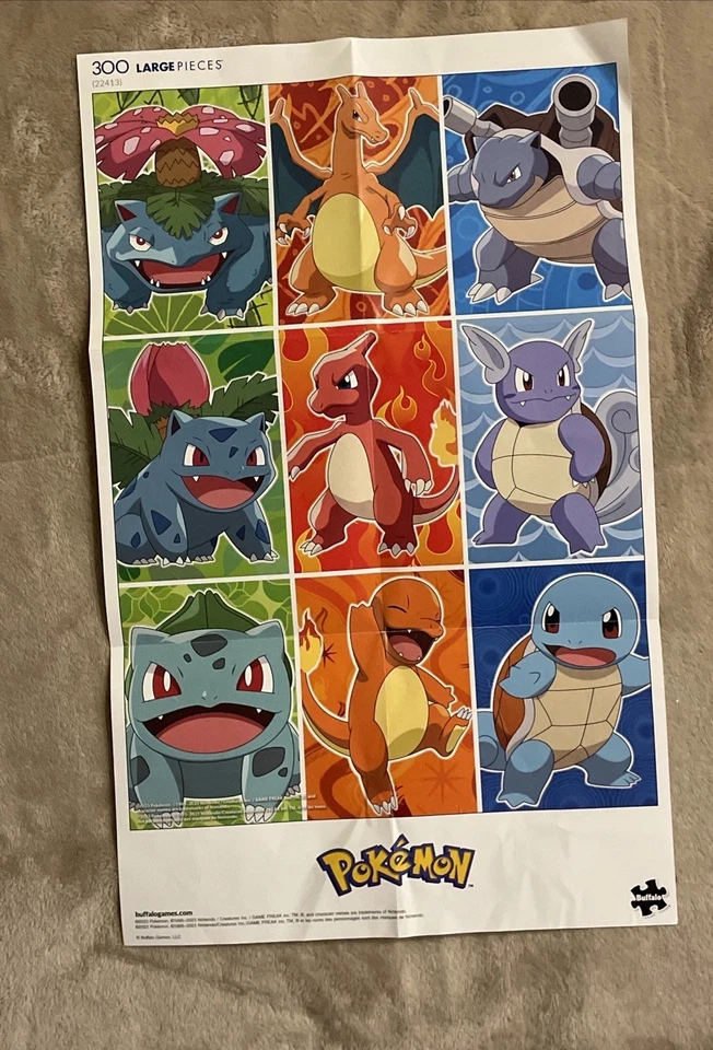 Buffalo Puzzles Pokemon Puzzle - 300 Piezas Pokemon Puzzle - Juego Completo Usado Foto 4 de 4