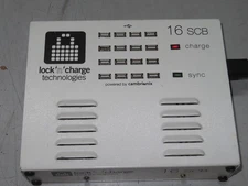 Lock n Charge 16 SCB USB Port Device/iPad Charging Station - Cambrionix ELE7001