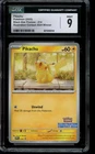 CGC 9 MINT Pokemon Pikachu Black Star Promos Non Holo 214