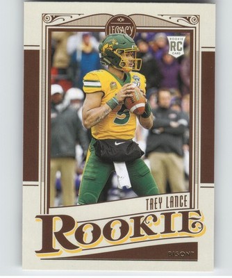 2021 Panini Legacy Football Trey Lance #144 Base Rookie RC
