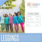 LuLaRose Leggings, OS 2-10, Black pants with Floral on dress boots, NEW — photo 3