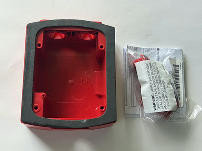 New System Sensor B59-0006 Weatherproof Back box With Plugs & Screws A3265-003