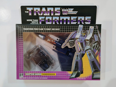 Transformers G1 THUNDERCRACKER Reissue Encore NIB