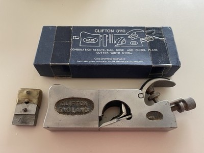 CLIFTON No 3110 KOMBINATIONSFALZ BULL NOSE & MEISSELHOBEL MIT OVP