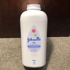 Johnson's Baby Powder Silky Soft Skin W/ Talc, Hypoallergenic, 17.6oz (500g)