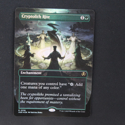 Cryptolith Rite (Borderless) FOIL MTG Innistrad Remastered Rare 316 NM