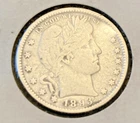 1893-O Barber Silver Quarter 25C XF/EF Details New Orleans Mint