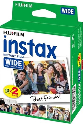 Fujifilm Instax Wide Large Format Instant Photo Film (2 x 10 Sheets)