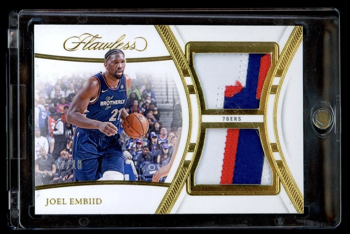 【199シリ】ジョエル・エンビード　RC  PANINI 【PSA9 】 Joel Embiid Serial Numbered Basketball Sports Trading Card Singles