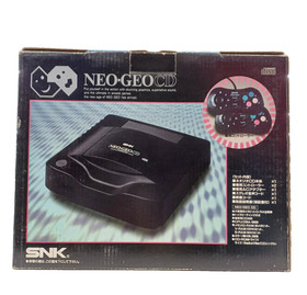 SNK NEOGEO CD Console Front Loading Model 1994 Rare Boxed Works Tested Used