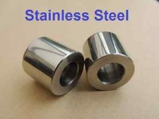 06-2300 NORTON COMMANDO 750SS  HI RIDER HEADLIGHT SPACERS 3/4" PAIR 062300  S/S