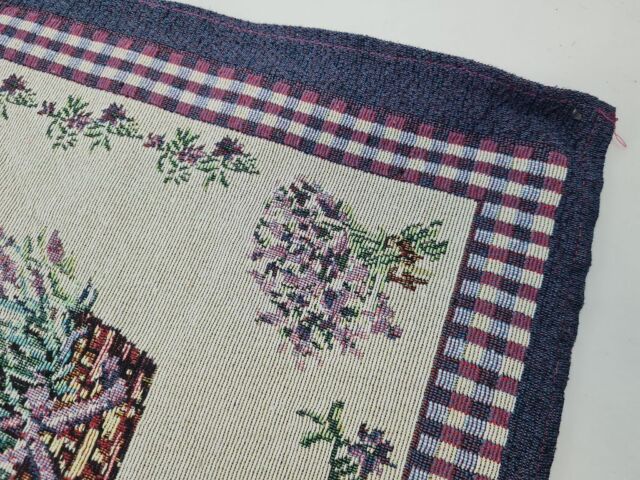 Tischläufer Lavendel 40% Baumwolle 60% Polyester Blumenmotiv Deko #231282 JV9130