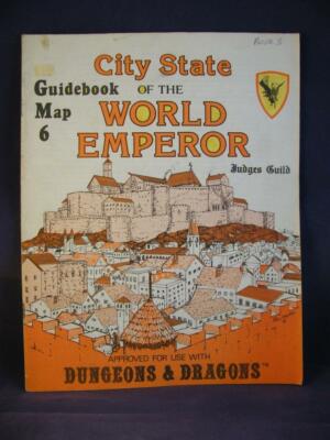 City State Of The World Emperor - Guidebook Map 6 - Judges Guild
