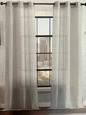 Lucky Brand Window Panels with Grommets Set of 2