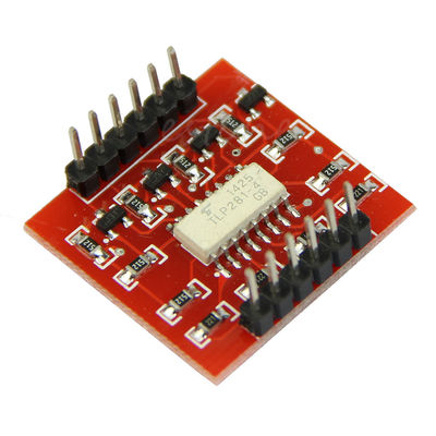 5 Stück 4-Kanal Opto-Isolator IC Modul High und Low Level Expansion Board