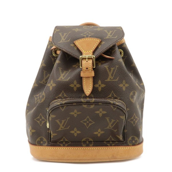 LOUIS VUITTON Mini Montsouris Backpack Monogram Canvas M51137 Pre-owned Auth