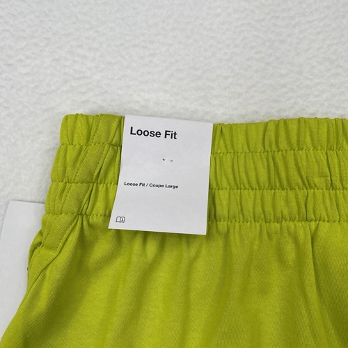 Nike Dri-Fit Girls Shorts Size Youth large High Rise Knit Green DX4965 - Picture 7 of 8