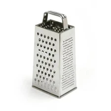 Norpro Stainless Steel Box Grater 4 Side Grate and Slice #339