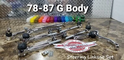 Chrome Steering Linkage Set 78-87 GBODY  - Bild 1 von 4