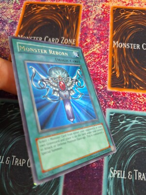 Yu-Gi-Oh! TCG Monster Reborn LOB-118 Ultra Rare OG Unlimited MP | eBay