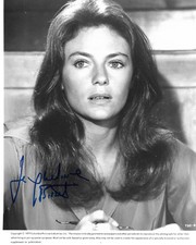 Jacqueline Bisset Autogramm signed 20x25 cm Bild s/w